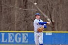 Baseball vs Nichols  Wheaton College Baseball vs Nichols College. - Photo By: KEITH NORDSTROM : Wheaton, baseball